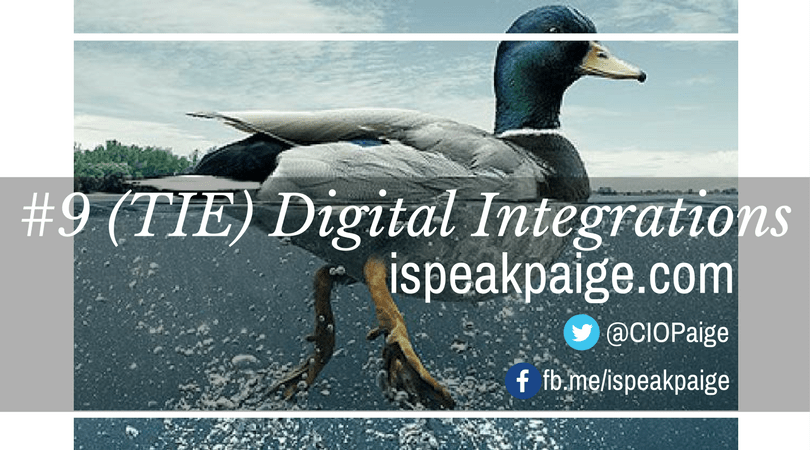 2018 Educause Top 10 Issues: #8 (TIE) is Digital&nbsp;Integrations